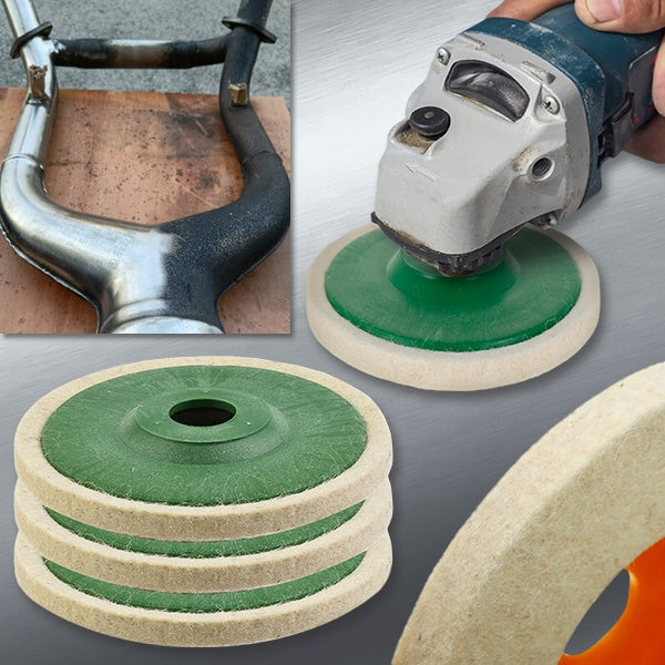 WOOLSHINE ™ Disque de polissage en feutre (3 pièces par set)